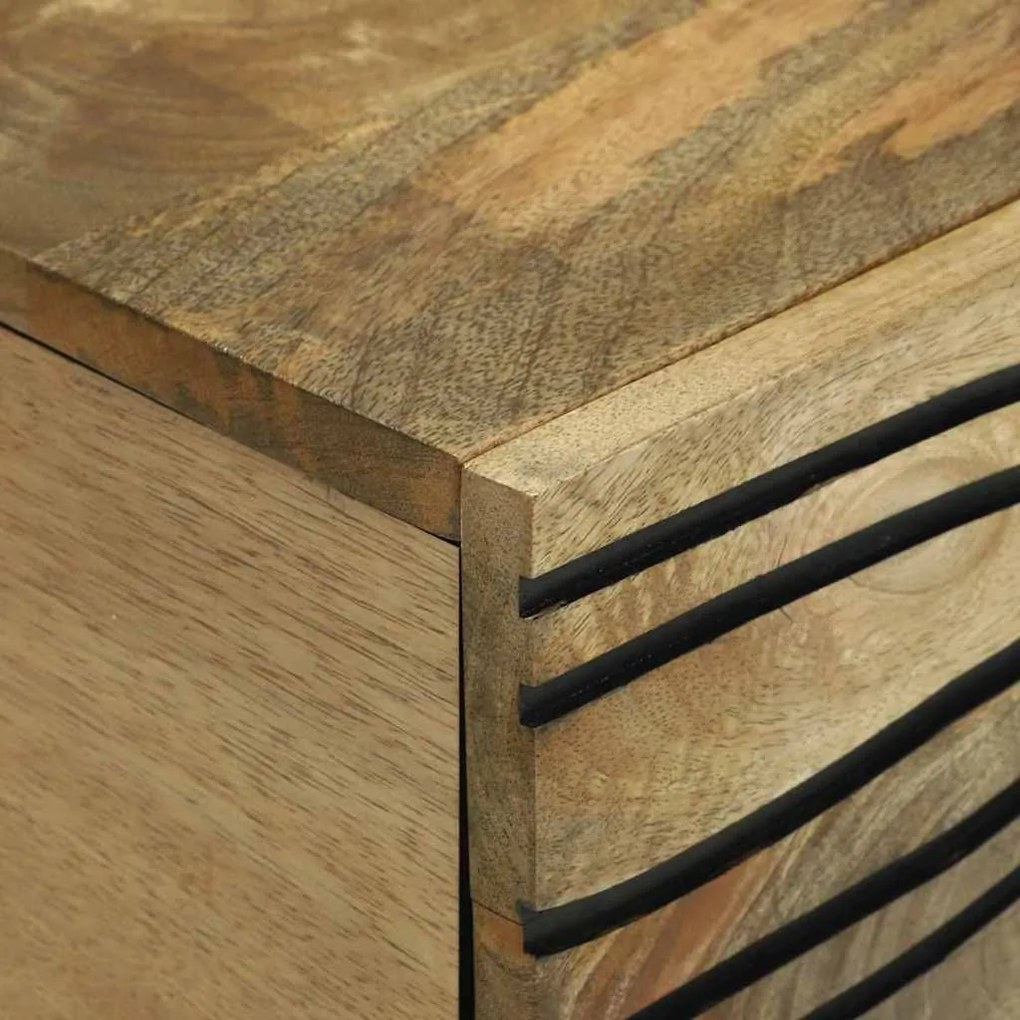 Mesa de Centro 100x54x40 cm - Madeira de Mangueira Maciça