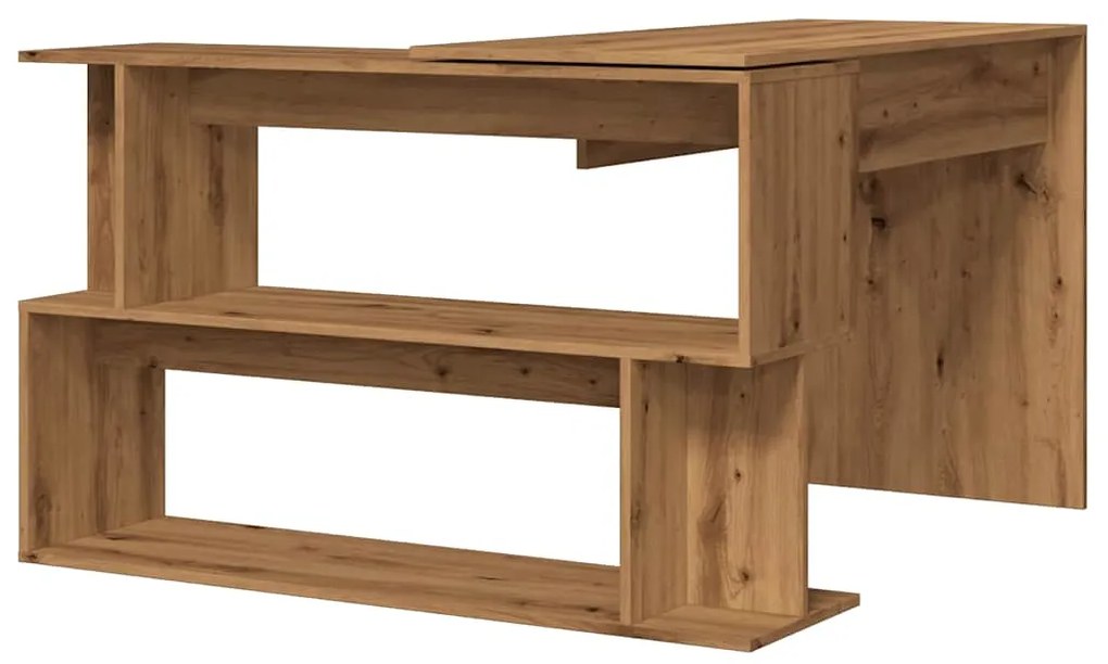 Mesa de canto Carvalho Artesanal Madeira Engenheirada