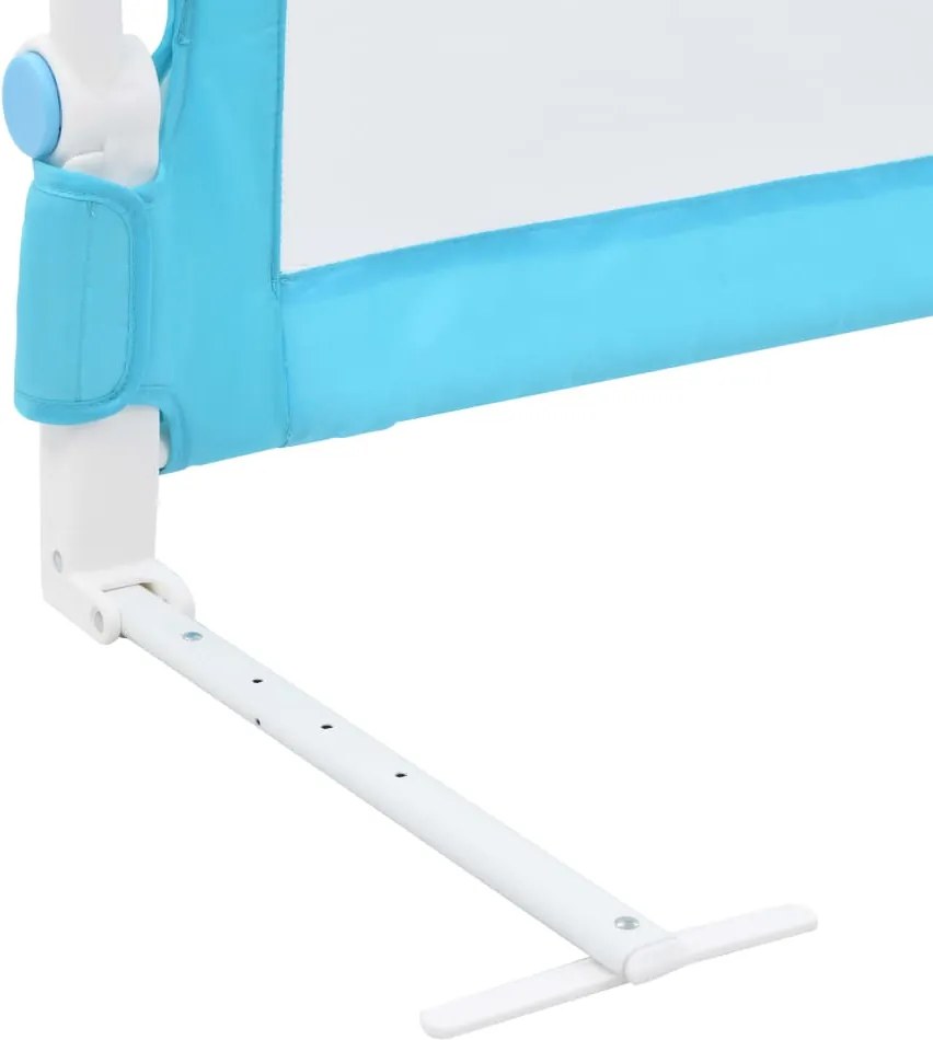 Barra de segurança p/ cama infantil 120x42cm poliéster azul