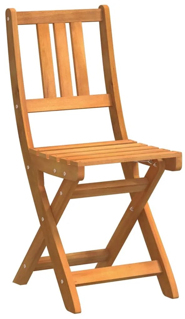 Conjunto Bistro de Jardim de 4 Peças vidaXL Madeira Sólida de Acácia