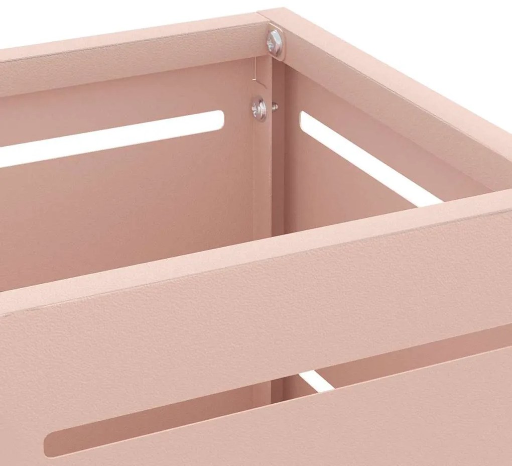 Suporte para Guarda-chuva Rosa Metal Inserções Decorativas