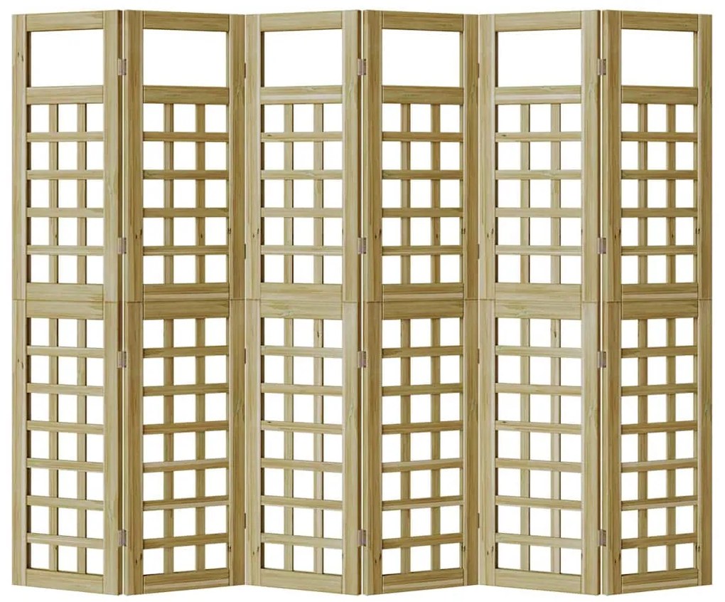 Tela de Privacidade para área externa , 6 painéis, madeira de pinho tr