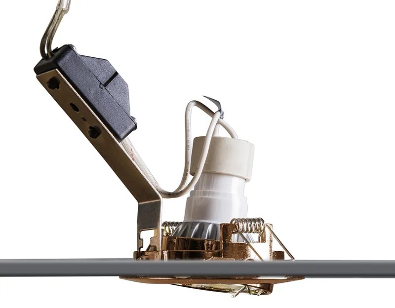 Foco embutido inteligente cobre inclinável Incl. Wifi GU10 - Edu