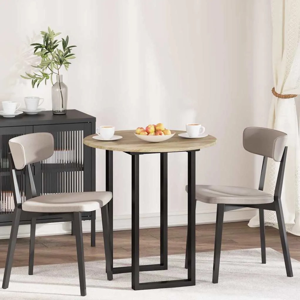 vidaXL Tampo de Mesa Carvalho sonoma 70 x 70 x 1,5 cm