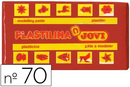 Plasticina Jovi 70 50 gr Castanho