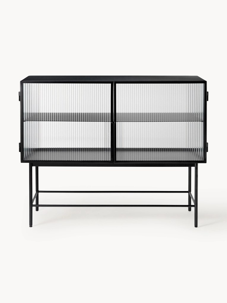Vitrine com portas de vidro Haze