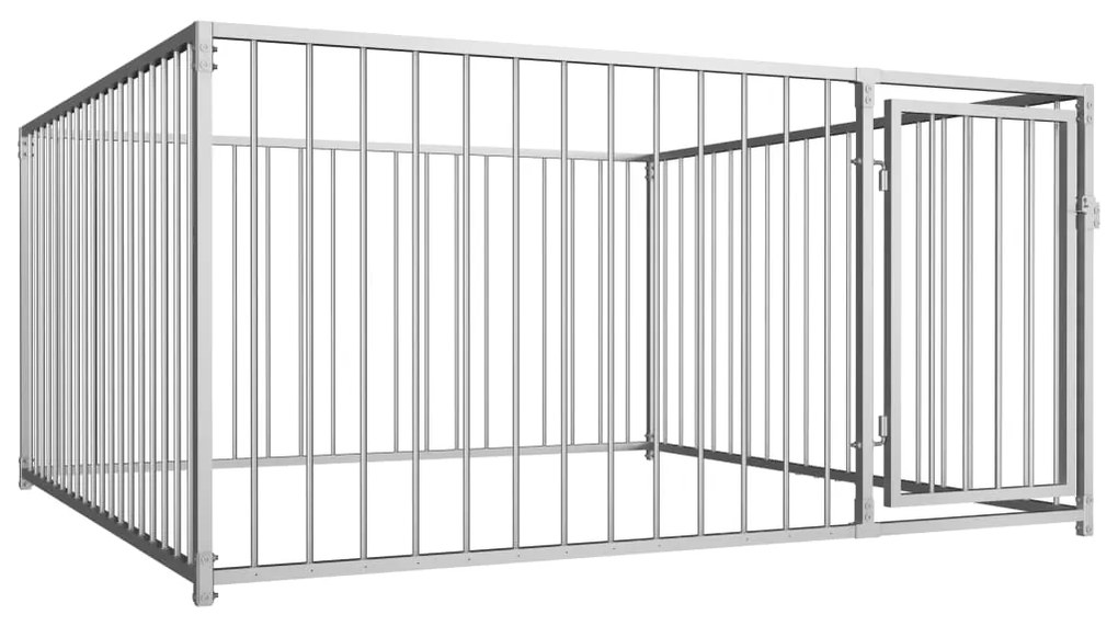 vidaXL Canil de exterior 200x200x100 cm