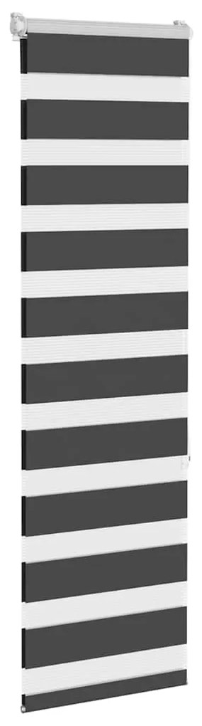 Cortina de zebra 50x150 cm largura do tecido 45,9 cm poliéster