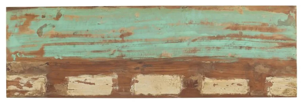 Mesa consola 110x35x75 cm madeira recuperada maciça
