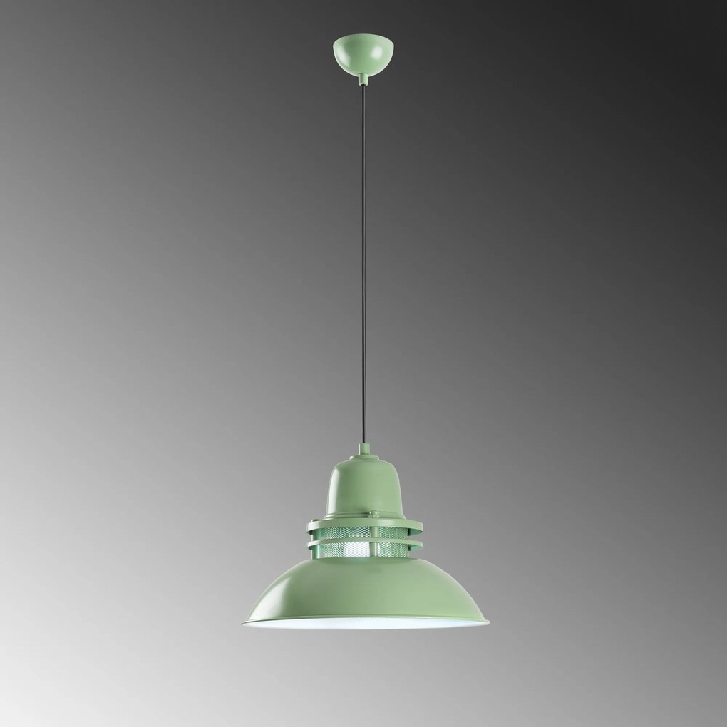 Candeeiro Suspenso com Altura Ajustável – Tibet Mint – Menta – Ø34 x 3