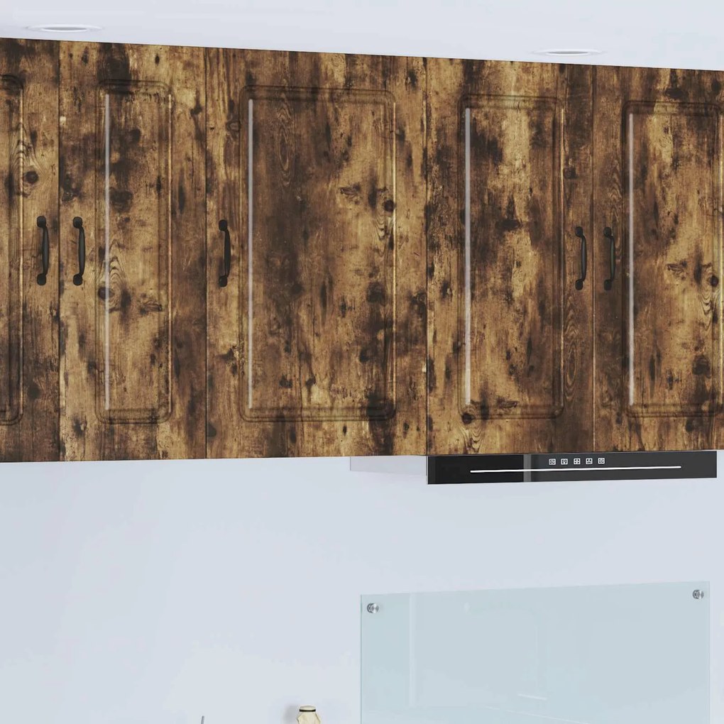 vidaXL Armário de Cozinha Kalmar Carvalho Defumado 50 x 31 x 80 cm