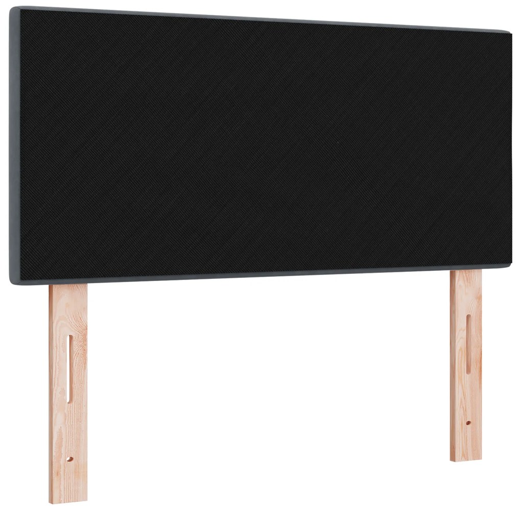 Cabeceira vidaXL Button Tufted Cinza Escuro 80 cm em Veludo