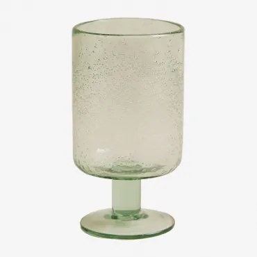 Pack De 4 Copos 37 Cl De Vidro Gulix Verde Água-marinha - Sklum