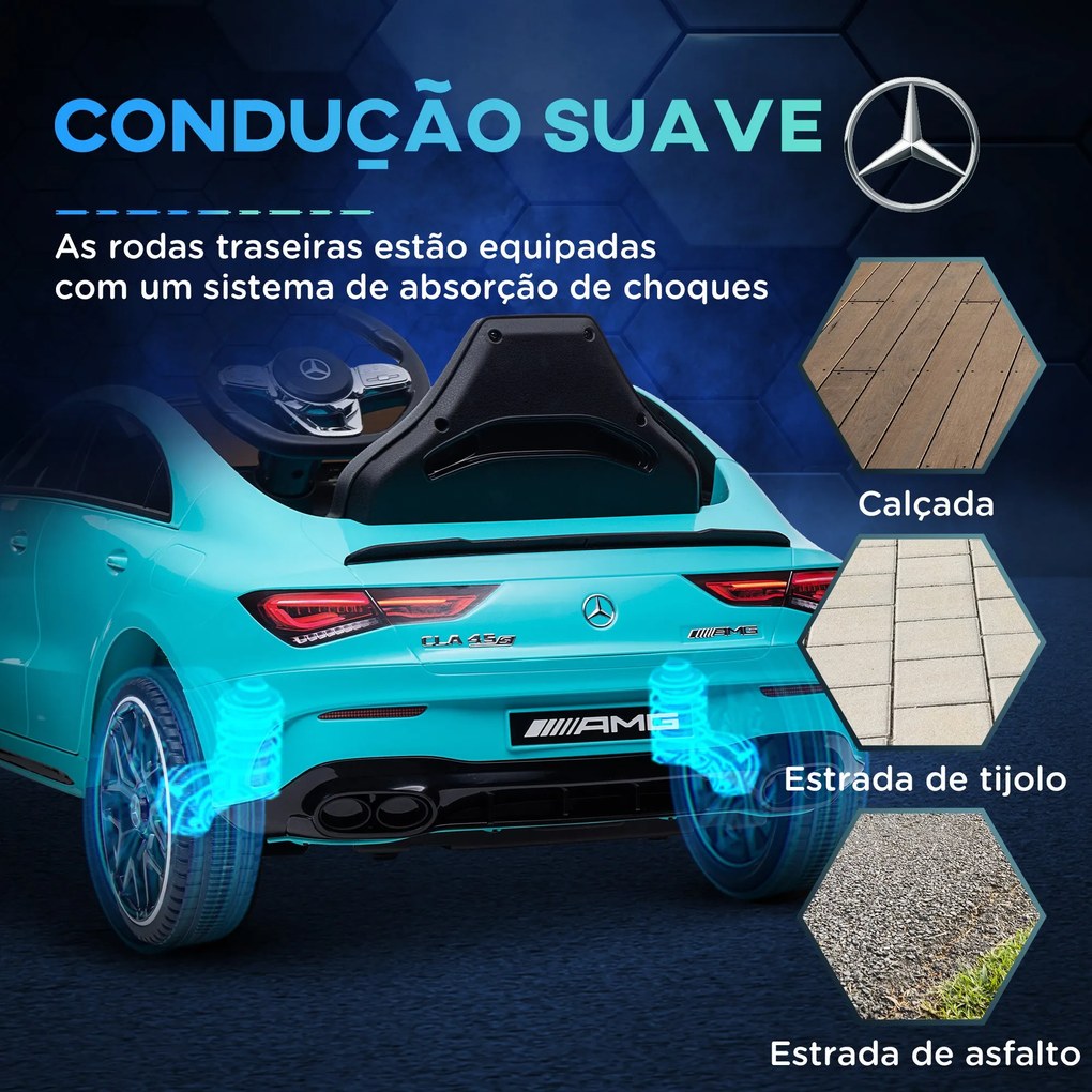 AIYAPLAY Carro Elétrico para Crianças acima de 3 Anos Carro Mercedes A