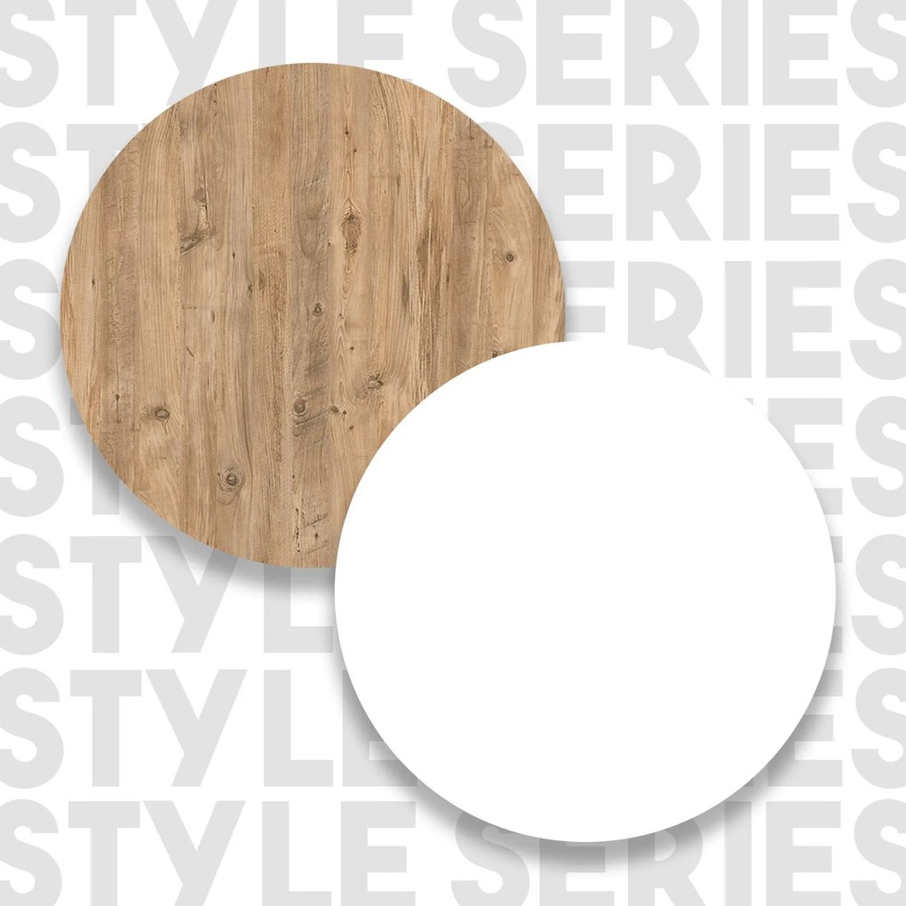 Mesa de Bar ST1 – Pinho Atlântico Branco – 120x101,8x51,6 cm
