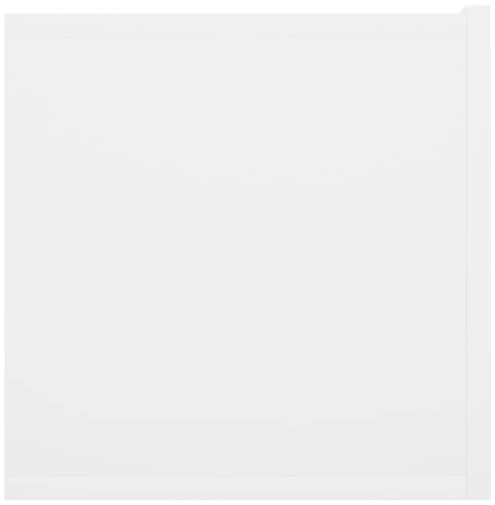 Móveis de TV para parede 2 pcs 60x30x30 cm branco