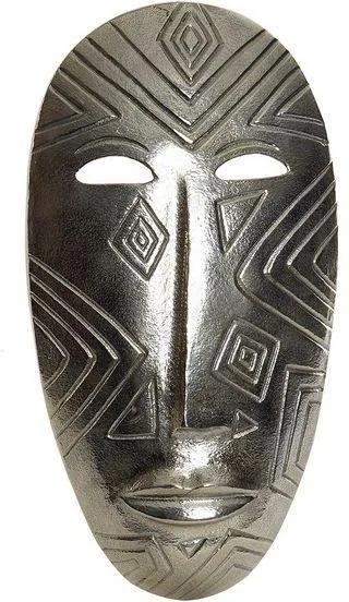 Decoração de Parede Dekodonia Alumínio Colonial Máscara