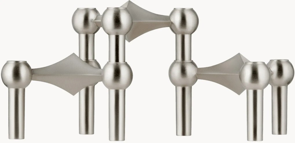 Castiçais Stoff Nagel, conjunto de 3