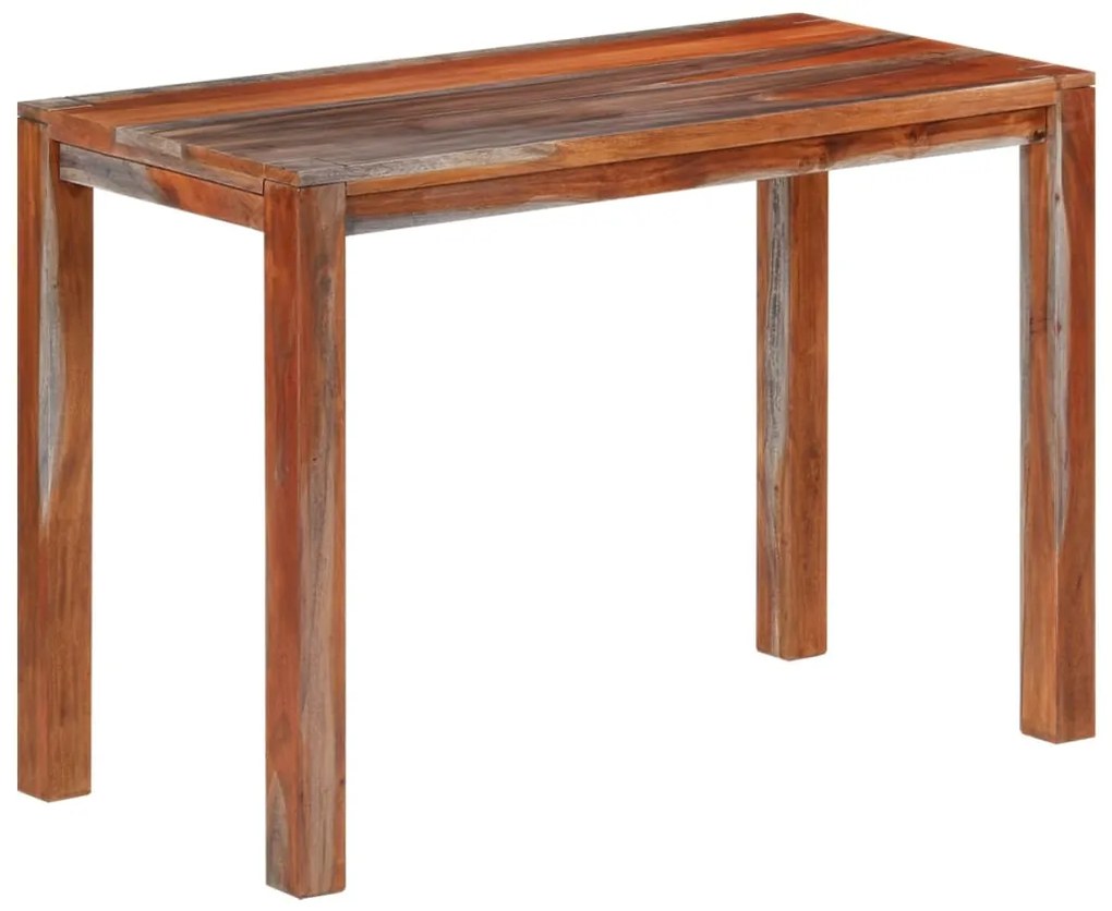 vidaXL Mesa de jantar 110x50x76 cm madeira de acácia maciça