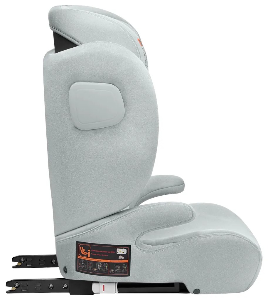 Cadeira Auto Bebé 100-150 cm i-Track i-SIZE Cinzento Claro