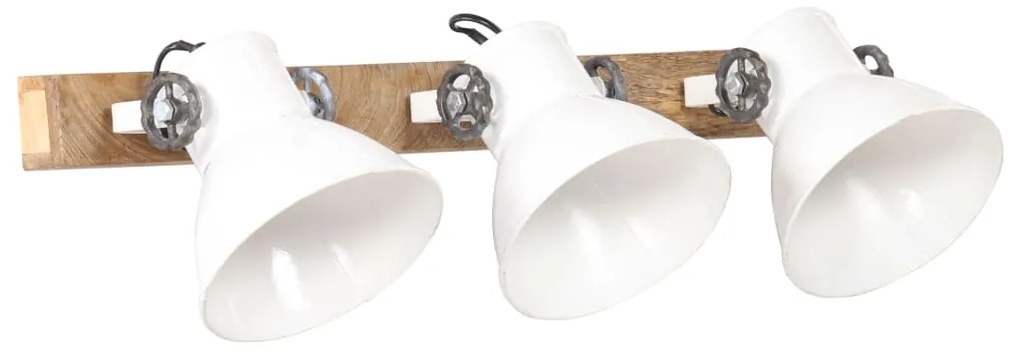 Candeeiro de parede industrial 65x25 cm E27 branco