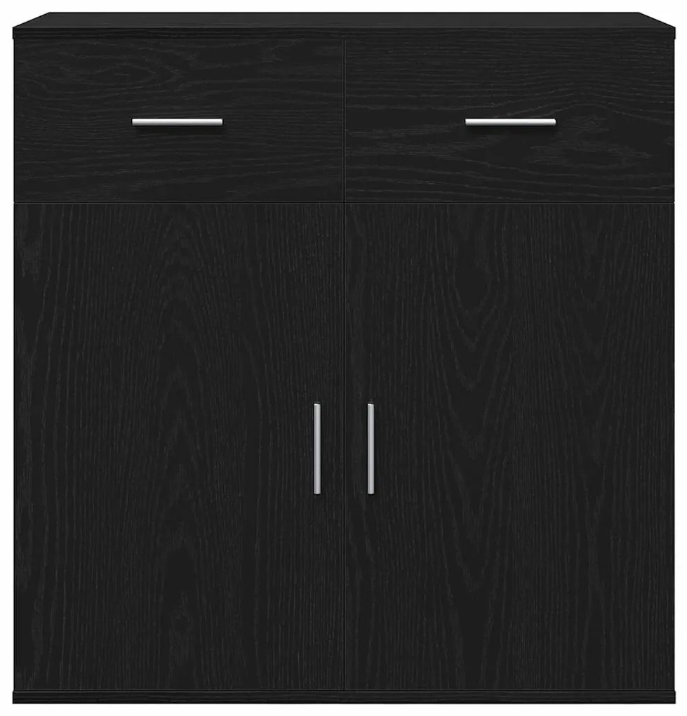 Buffet Carvalho preto 79 x 38 x 80 cm Madeira processada