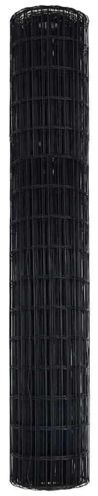 Cerca Euro Cinza 1,6x10 m de Aço