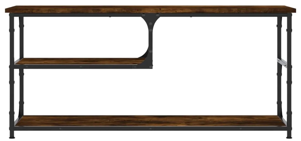 Móvel TV 103x38x46,5 cm derivados madeira/aço carvalho fumado