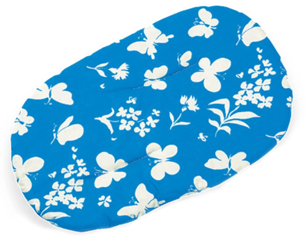 Almofada Cama Animal Tecido Azul 44X27cm