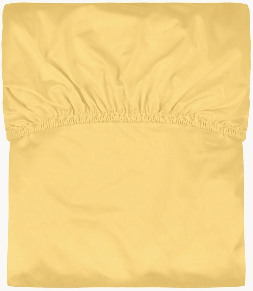 Lençol ajustável em cetim de algodão Oba