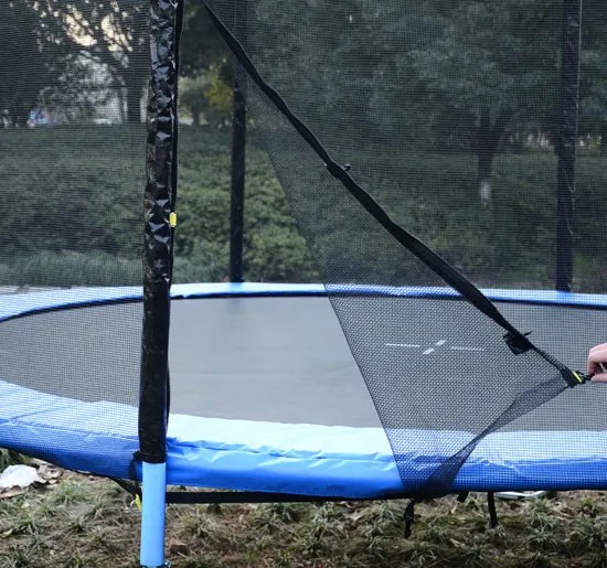 CAMA ELÁSTICA Ø244cm + Red Trampolim de Segurança Conjunto Jardin Carga Max 100Kg