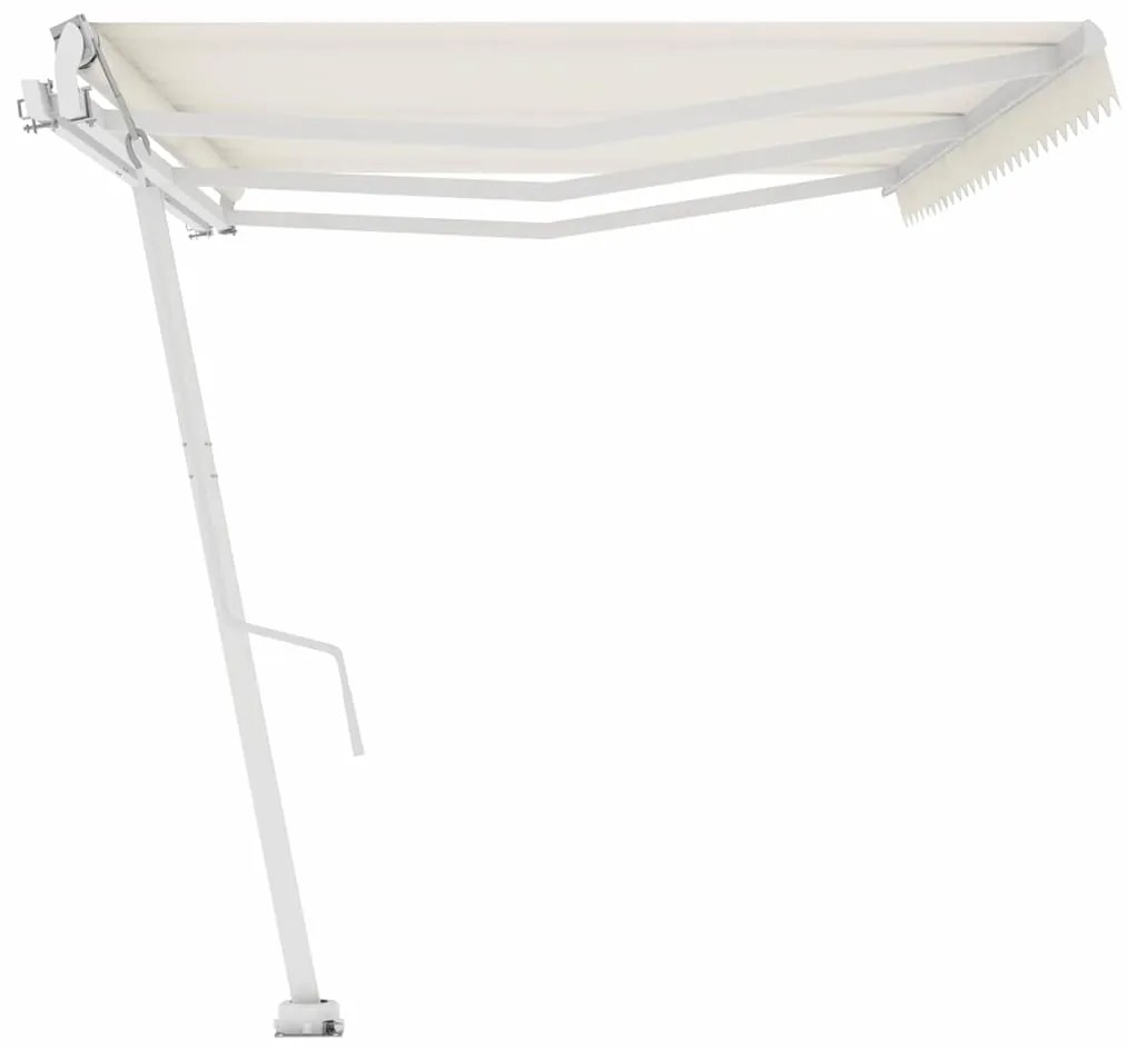 Toldo automático independente 600x300 cm cor creme