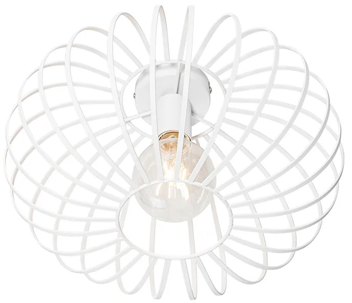 Candeeiro de teto design branco 39 cm - Johanna Design