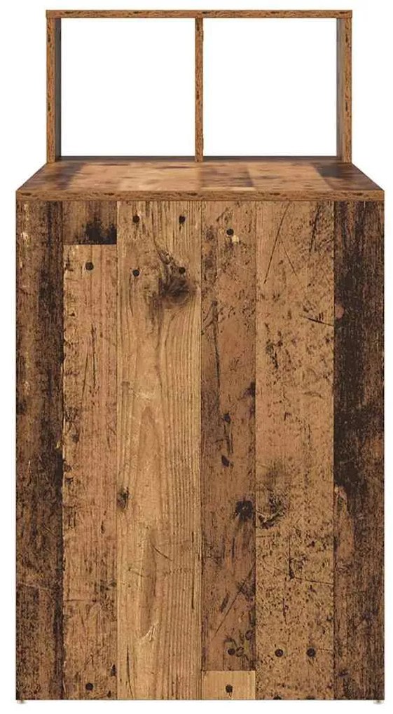 Mesa de Escritório Madeira Antiga Madeira Derivada Padrão
