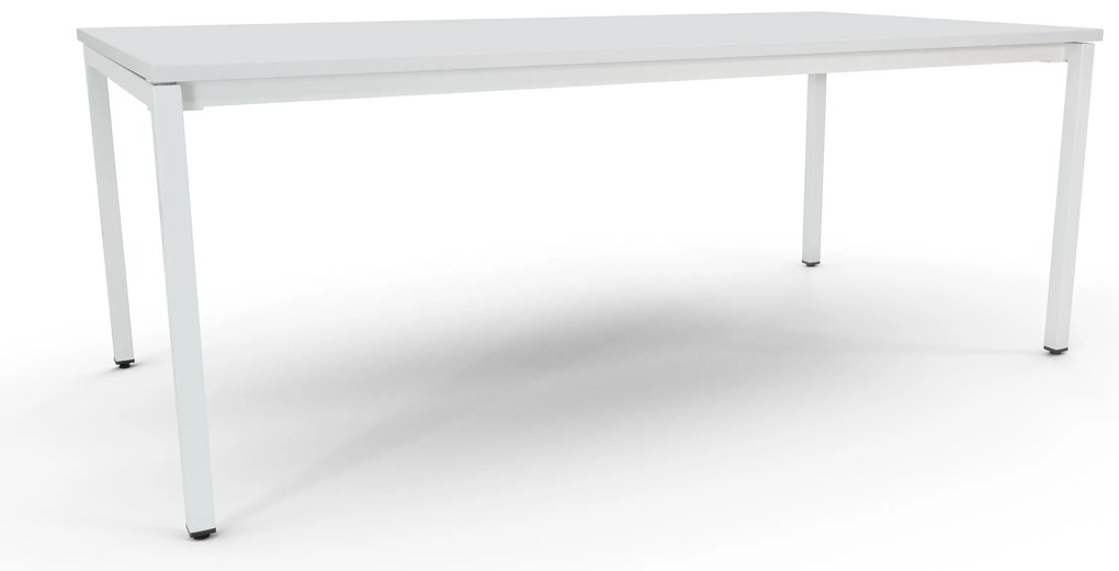 Mesas de Reuniões 2000x1000mm Alfa Branco / Branco