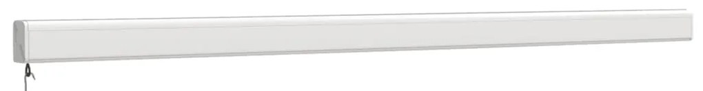 Toldo retrátil 4x3 m tecido e alumínio cor creme