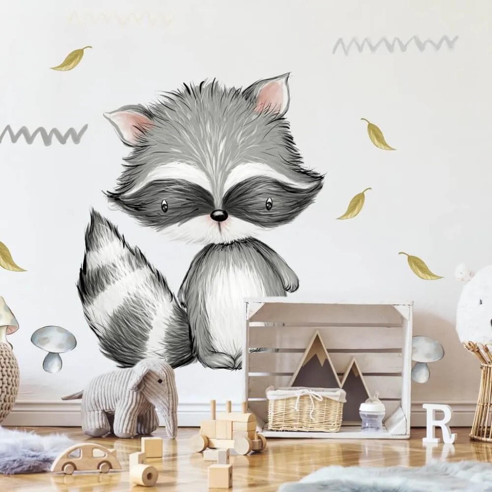 Autocolante para quarto de criança - Urso de peluche