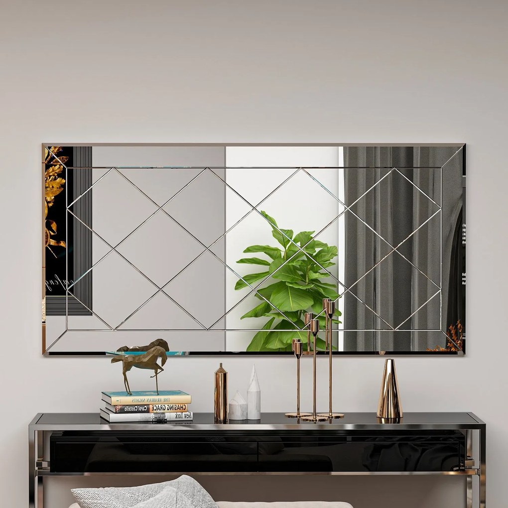 Espelho Pauli – Branco – 60 cm x 120 cm