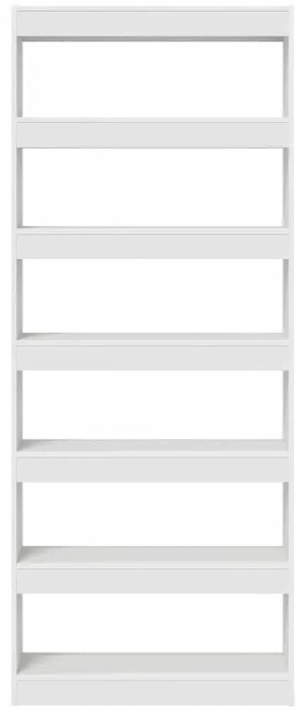 Gabinete de Livros/Divisor de Ambiente Branco 80x30x198 cm