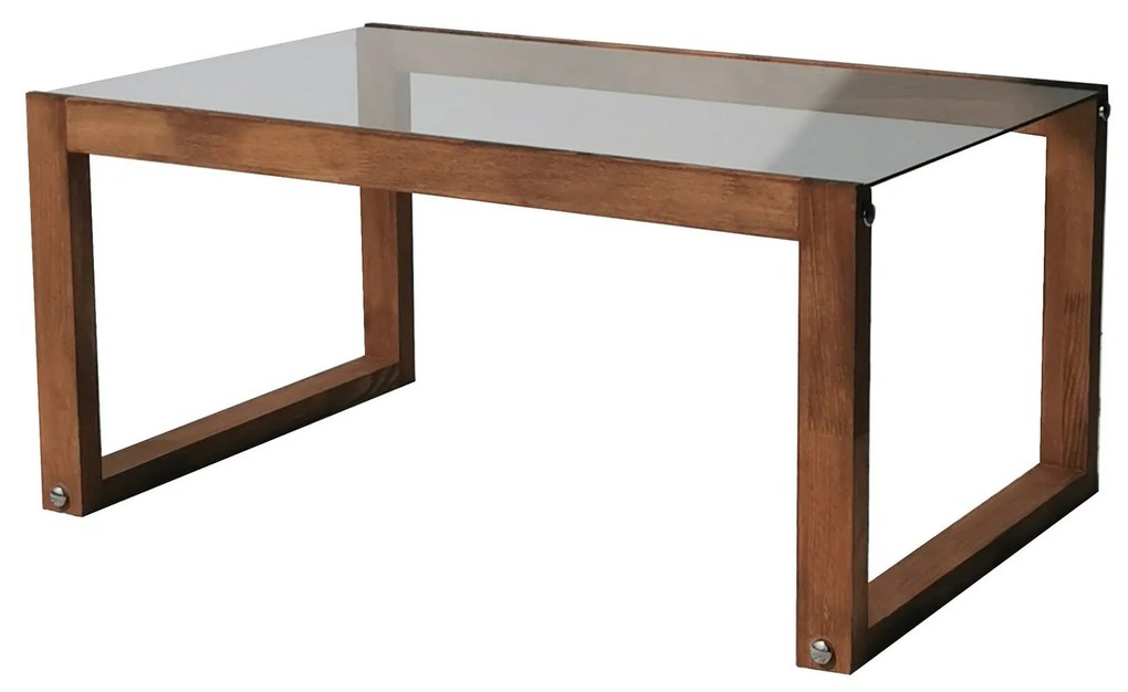 Mesa de Café Via - Madeira - 85x40x55 cm