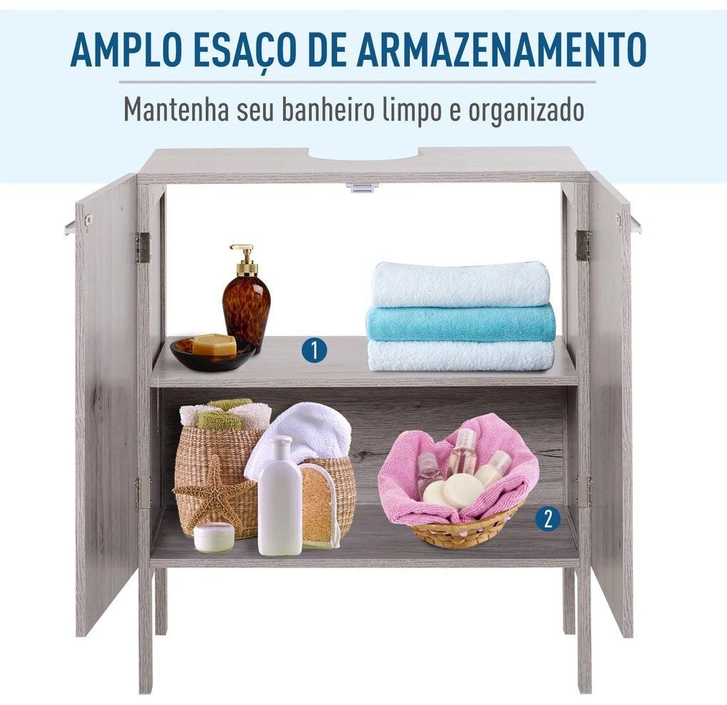 Armário de Lavatório Rustic - Design Rústico