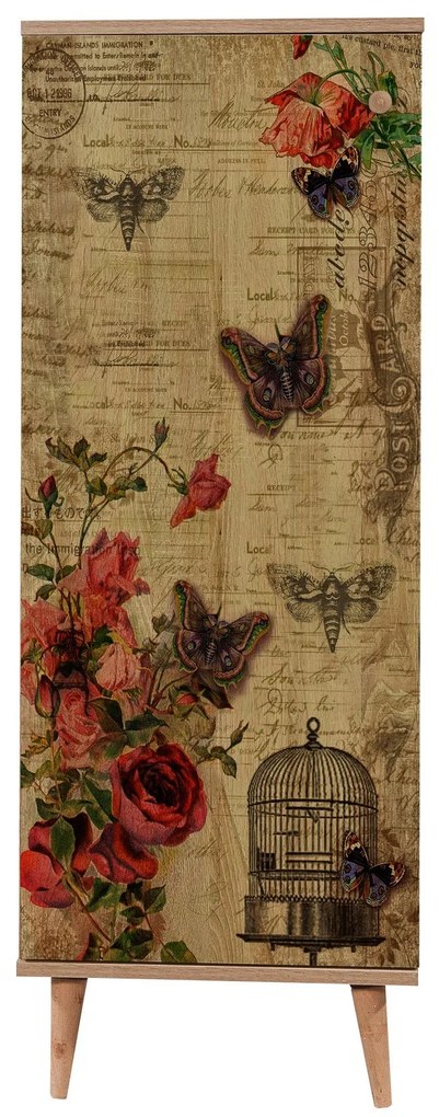Sapateira Filinta – Carvalho Sonoma – 50x135x38 cm
