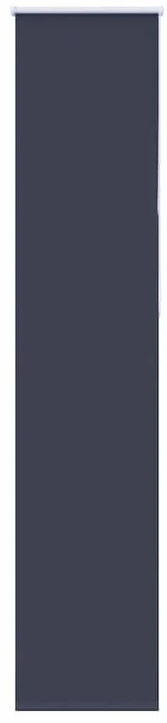 Persiana de enrolar 50x210 cm largura tecido 45,7 cm poliéster