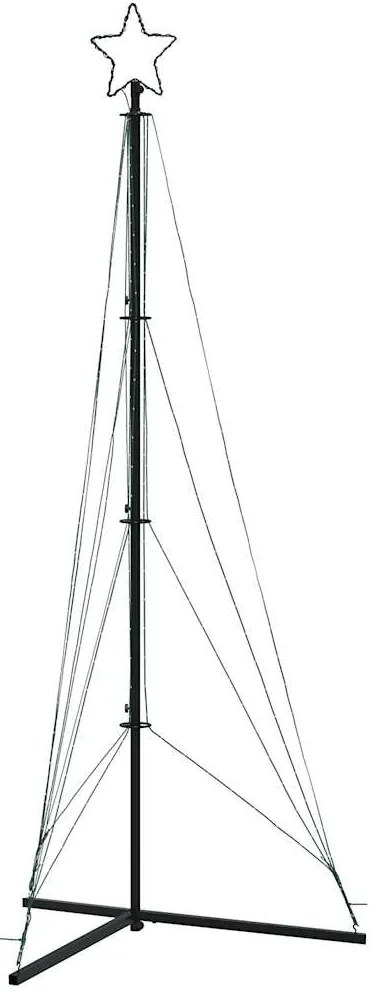 LED Árvore de Natal 483 LEDs Azul 240 cm