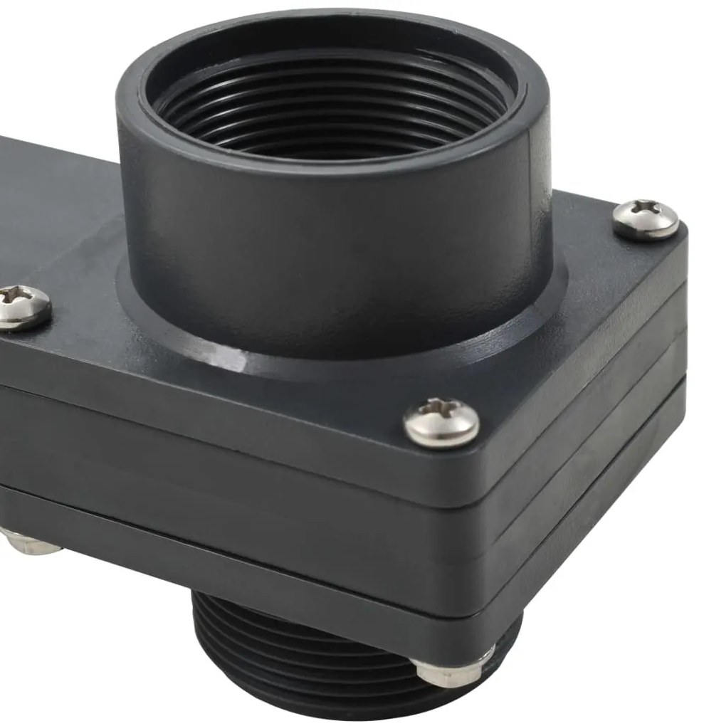 Válvula de regulação para piscina 2 pcs 38 mm