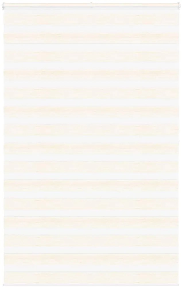 vidaXL Cortina de zebra 145x200 cm largura do tecido 140,9cm poliéster