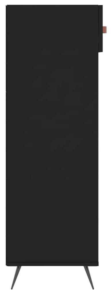Sapateira 60x35x105 cm derivados de madeira preto
