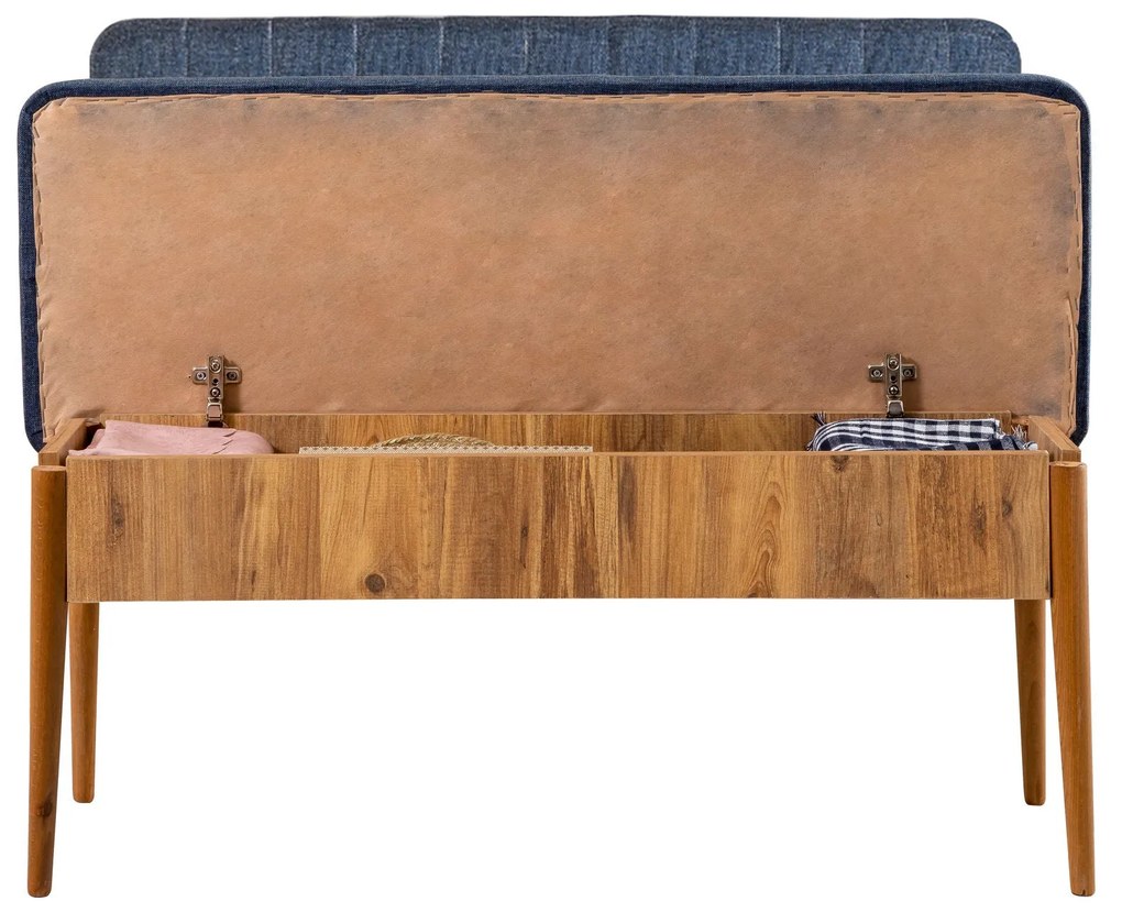 Banco Vina – Atlantic Pine Dark Blue – 110x85x40 cm