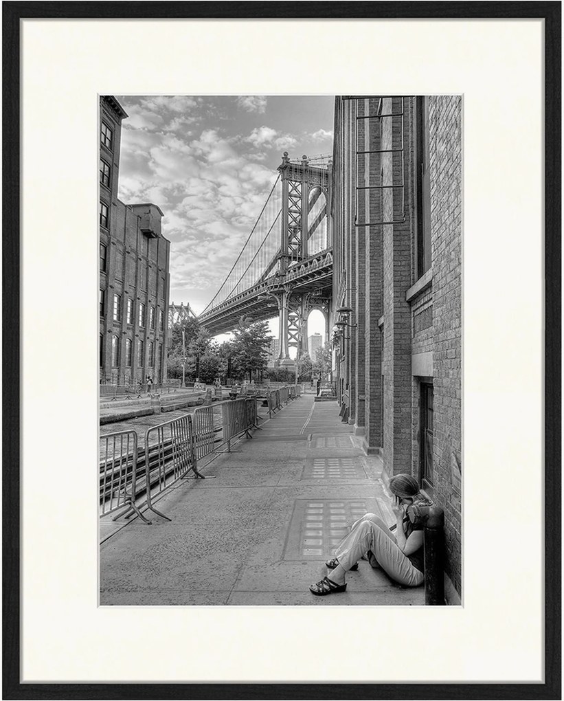Impressão digital emoldurada In Brooklyn