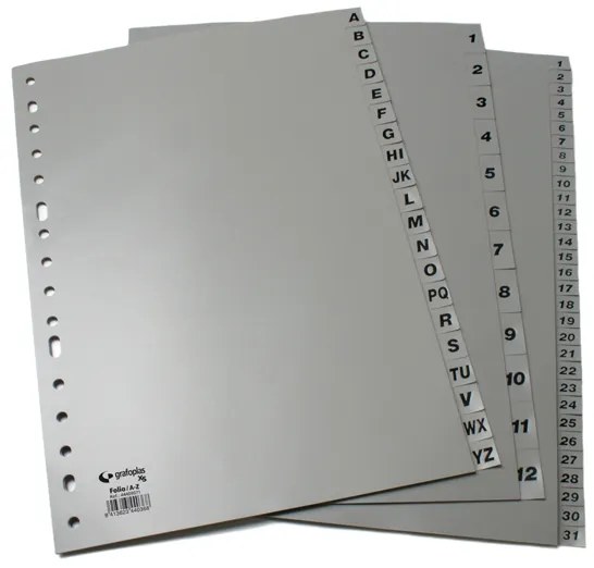 Separador PP 1-12 Grafoplas